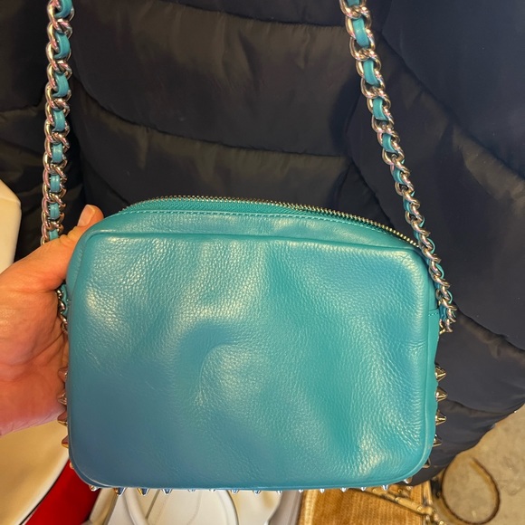 Rebecca Minkoff Turquoise Leather Crossbody - Picture 4 of 4